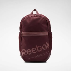 Plecak Damskie Reebok Workout Ready Active Graphic Bordowe PL 83HXWOZ